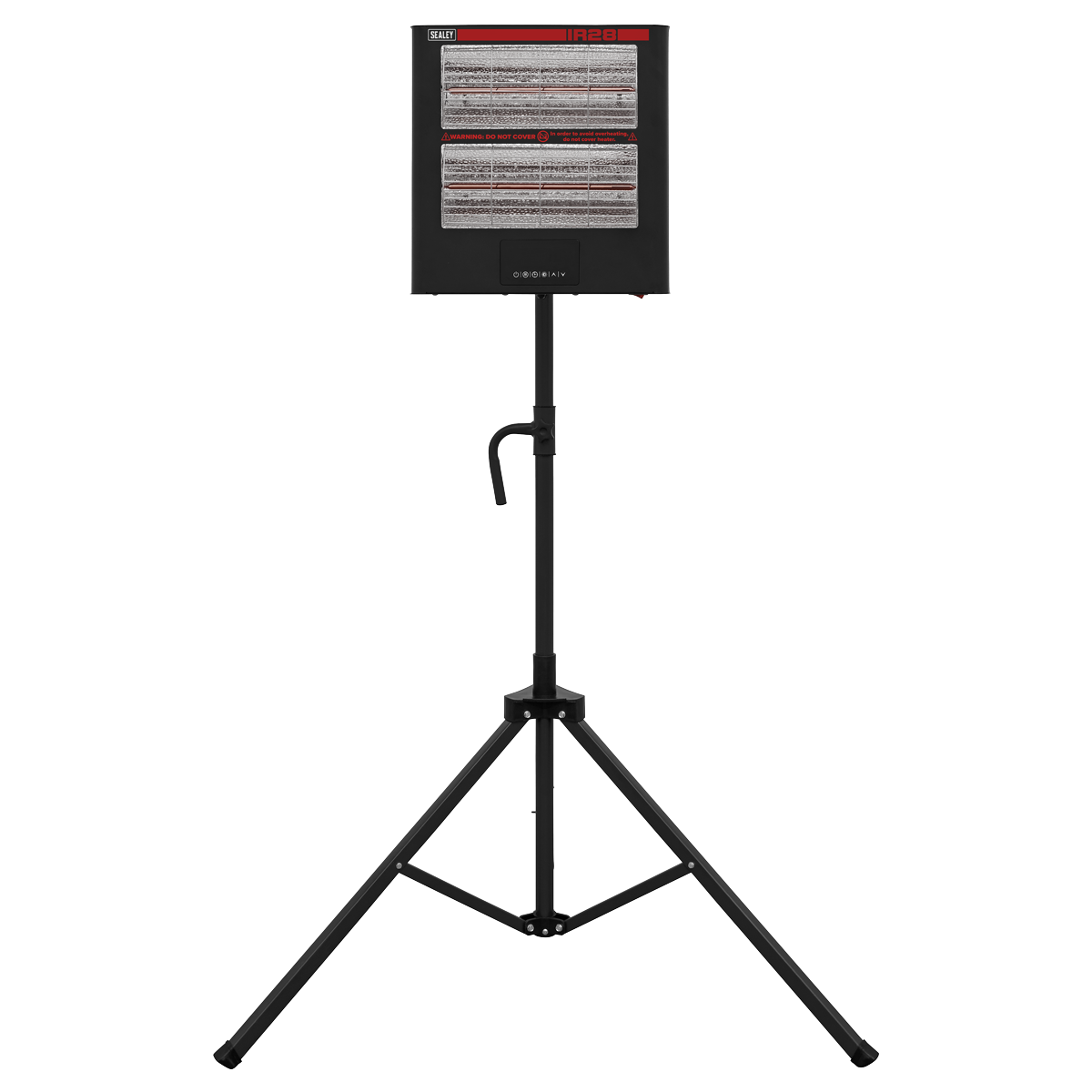 Sealey IR28CT Infrared Quartz Heater with Tripod Stand 1.4/2.8kW/230V