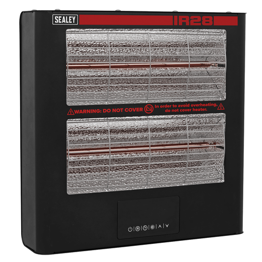 Sealey IR28 Wall Mounting Infrared Quartz Heater 2.8kW/230V