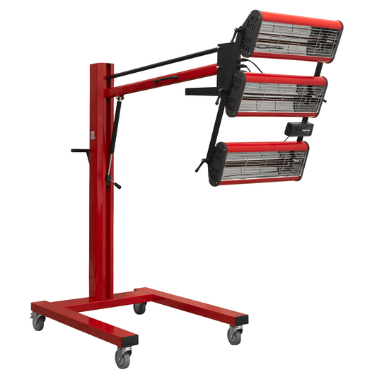 Sealey IR3000 Infrared Short Wave Panel Dryer with Distance Sensor 3150W/230V