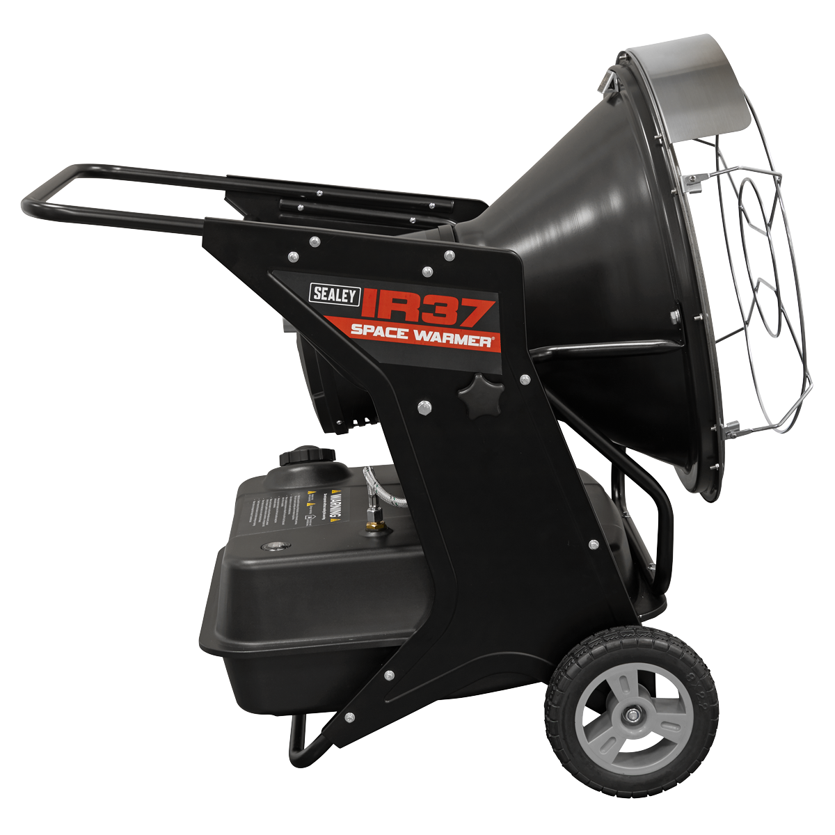 Sealey IR37 Space Warmer® Infrared Kerosene/Diesel Heater with Wheels 136,000Btu/hr