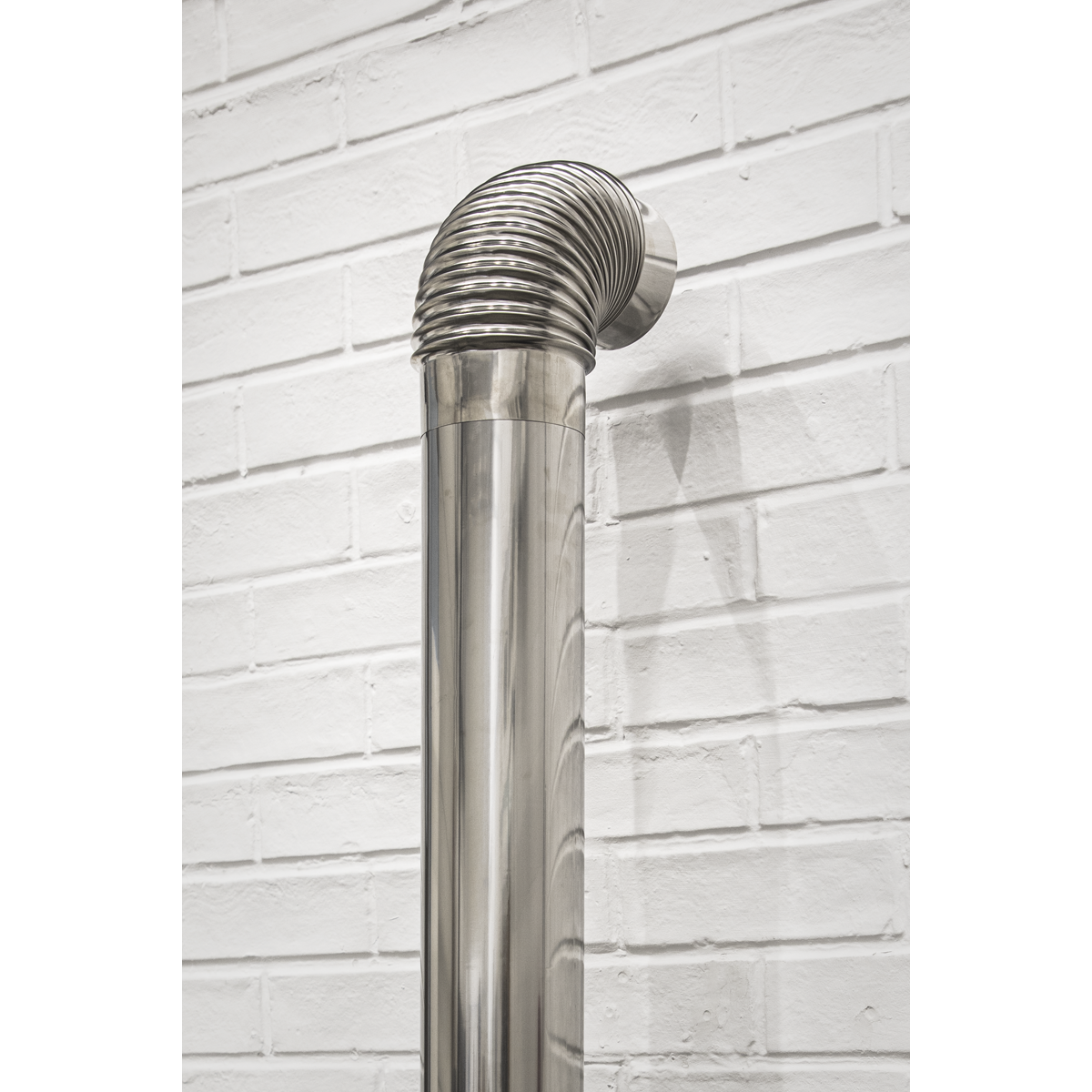 Sealey IREX3 Stainless Steel Exhaust/Flue 90° Bend for IR13/IR16 100mm