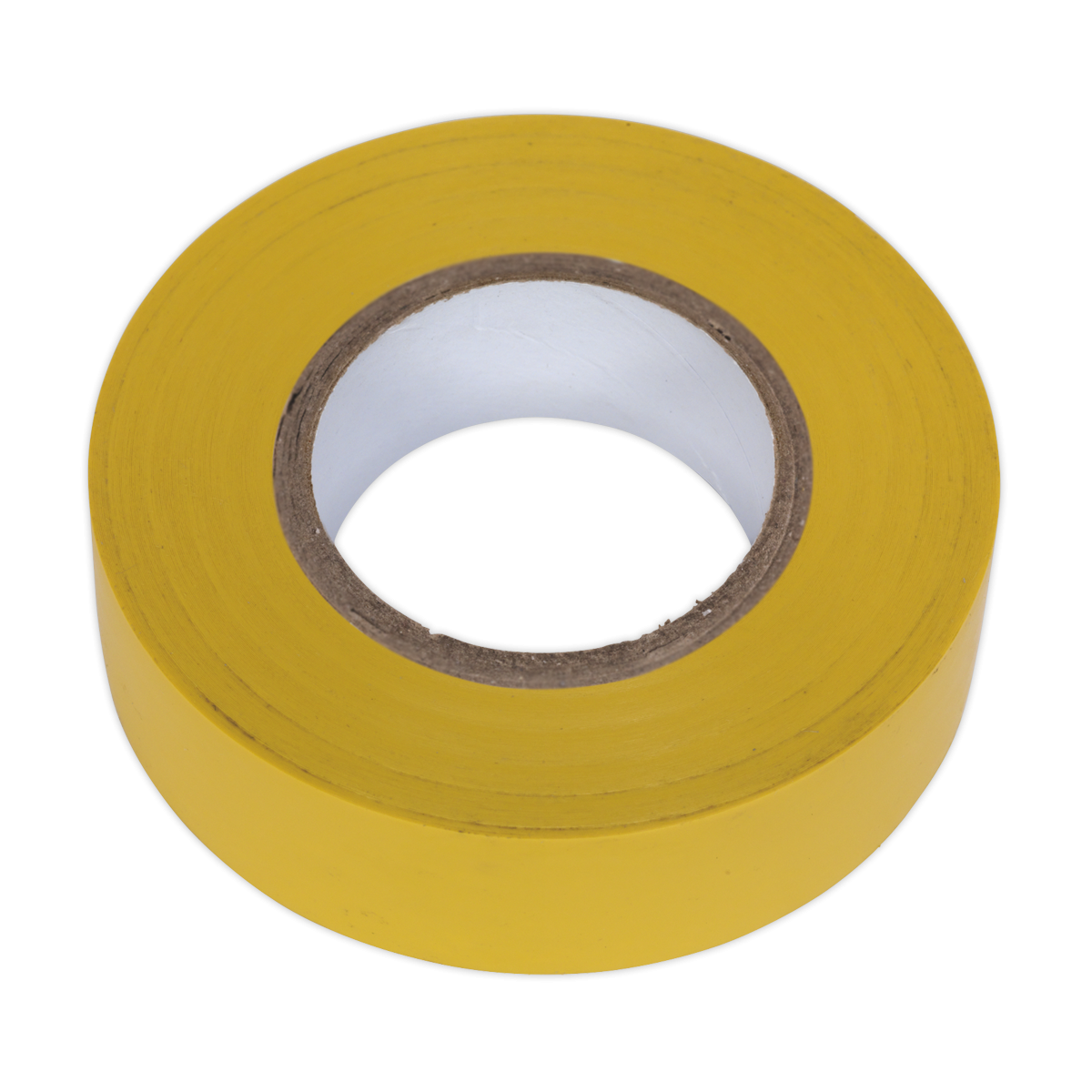 Sealey ITYEL10 PVC Insulating Tape 19mm x 20m, Yellow - Pack of 10