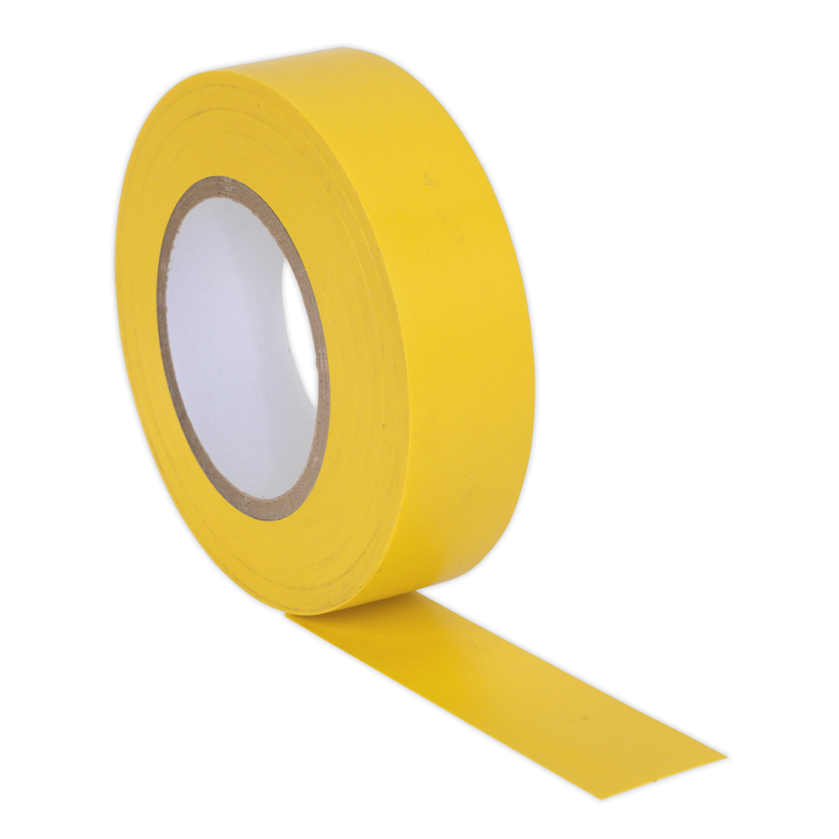 Sealey ITYEL10 PVC Insulating Tape 19mm x 20m, Yellow - Pack of 10