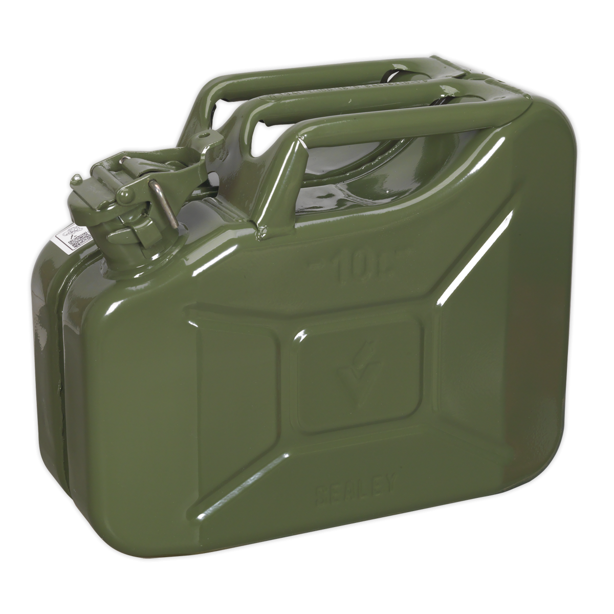 Sealey JC10G Jerry Can 10L - Green
