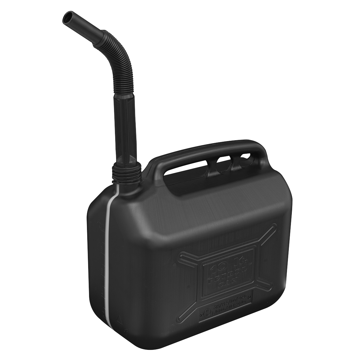 Sealey JC10PB Fuel Can 10L - Black