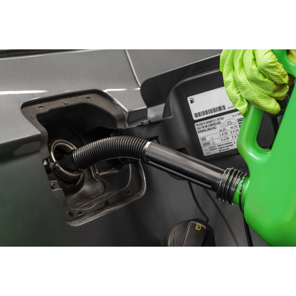 Sealey JC10PG Fuel Can 10L - Green
