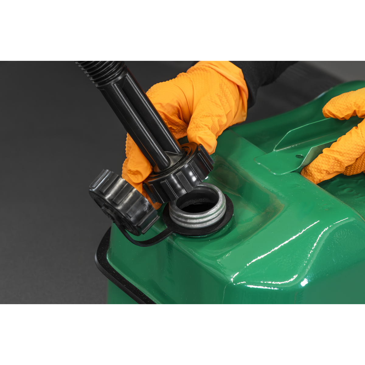 Sealey JC10RG Jerry Can 10L - Green