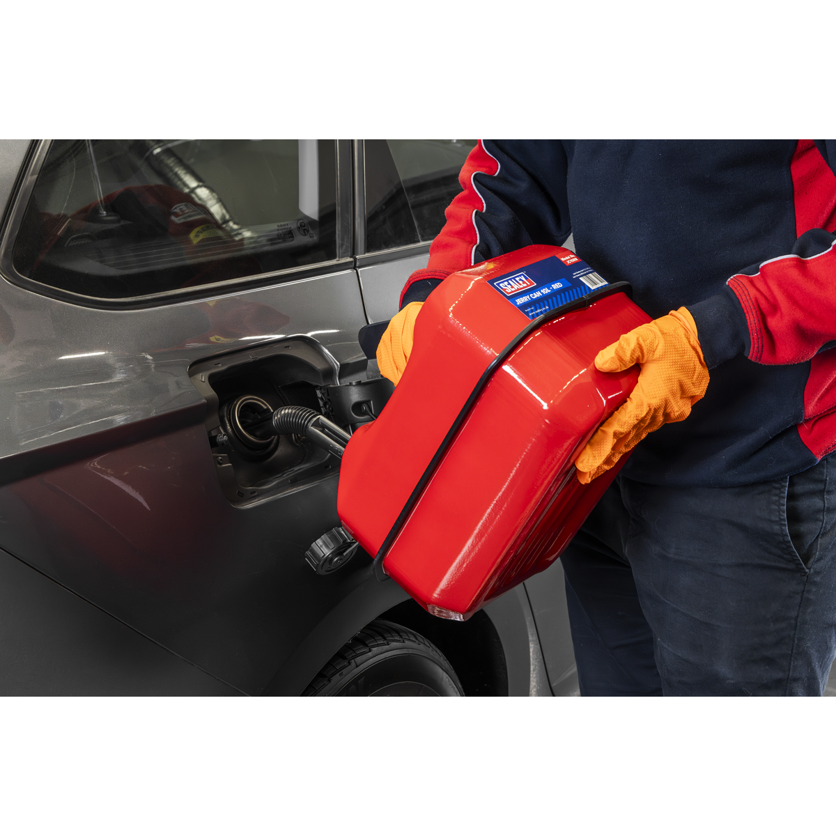 Sealey JC10RR Jerry Can 10L - Red