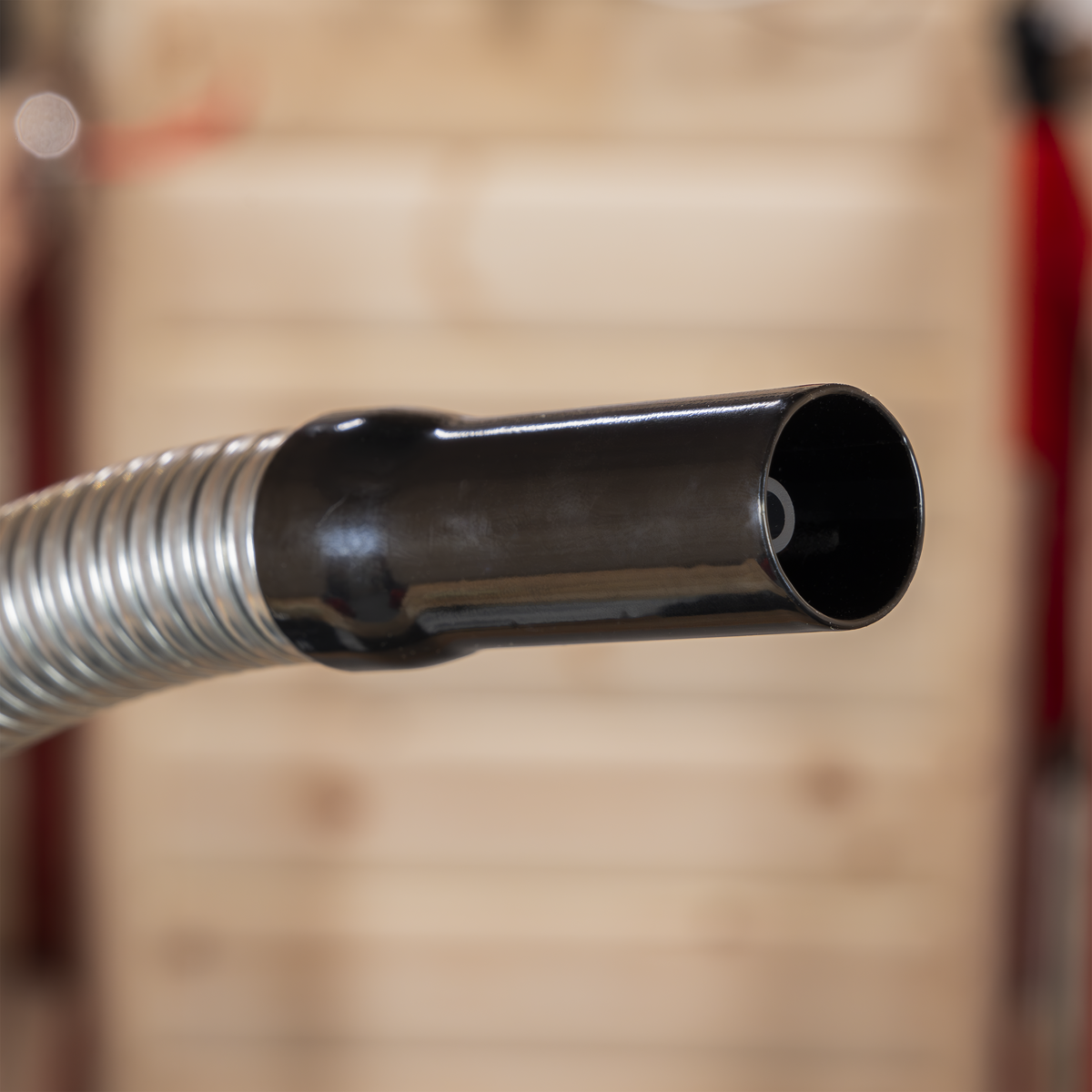 Sealey JC1SCB Flexi Pouring Spout for Screw Cap Jerry Cans - Black