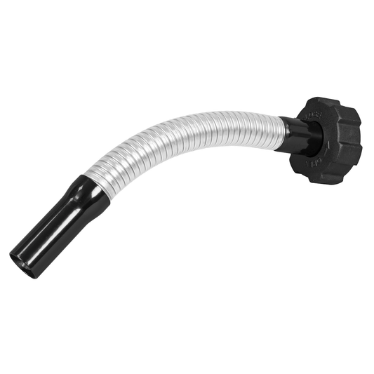 Sealey JC1SCB Flexi Pouring Spout for Screw Cap Jerry Cans - Black