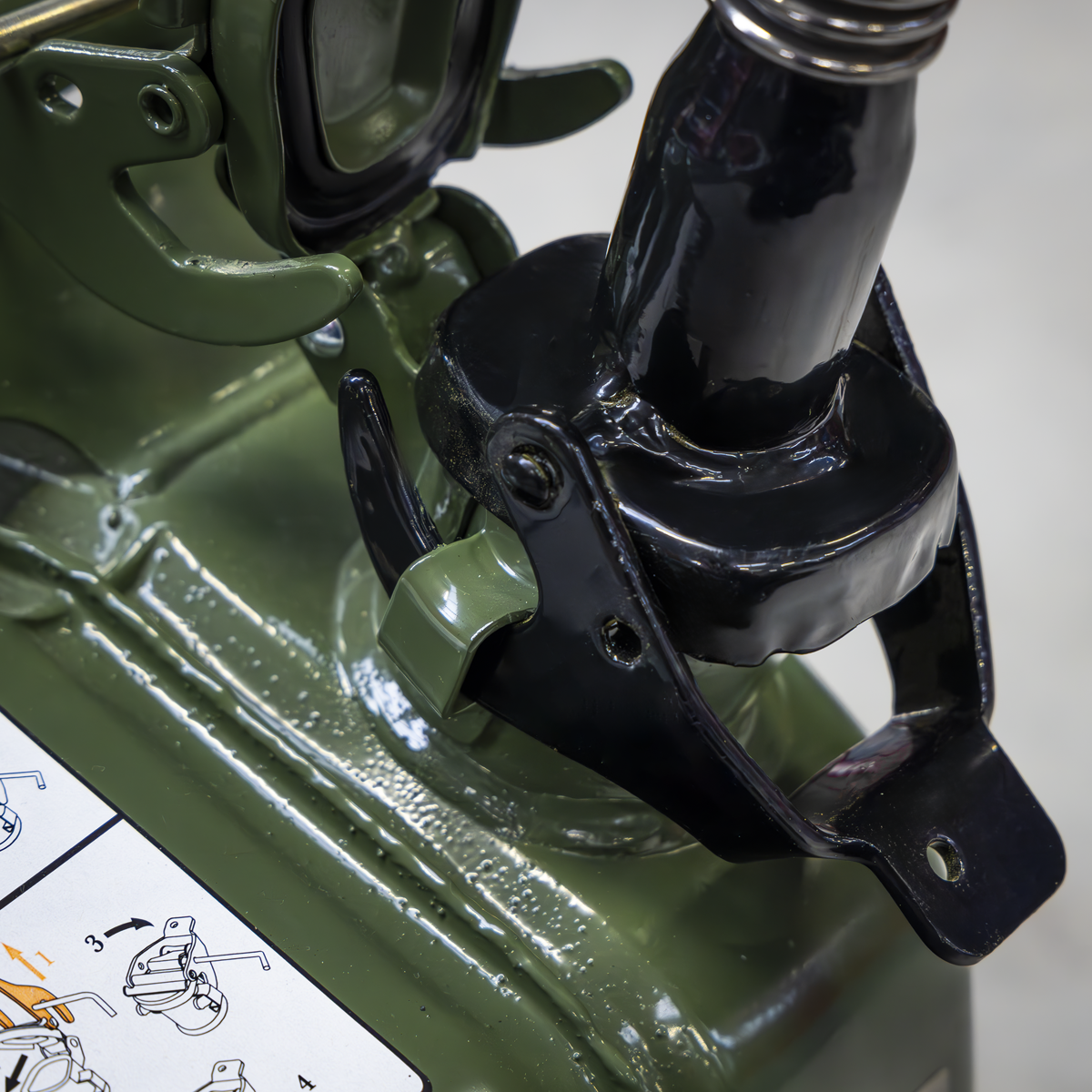 Sealey JC20D/S Flexible Pouring Spout for JC5M, JC10 & JC20 - Black