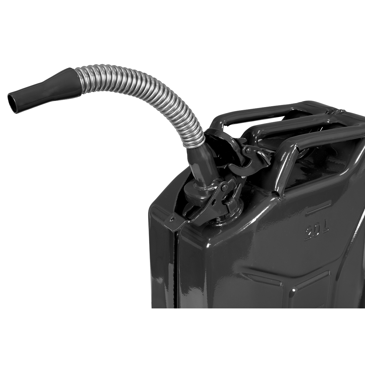 Sealey JC20D/S Flexible Pouring Spout for JC5M, JC10 & JC20 - Black