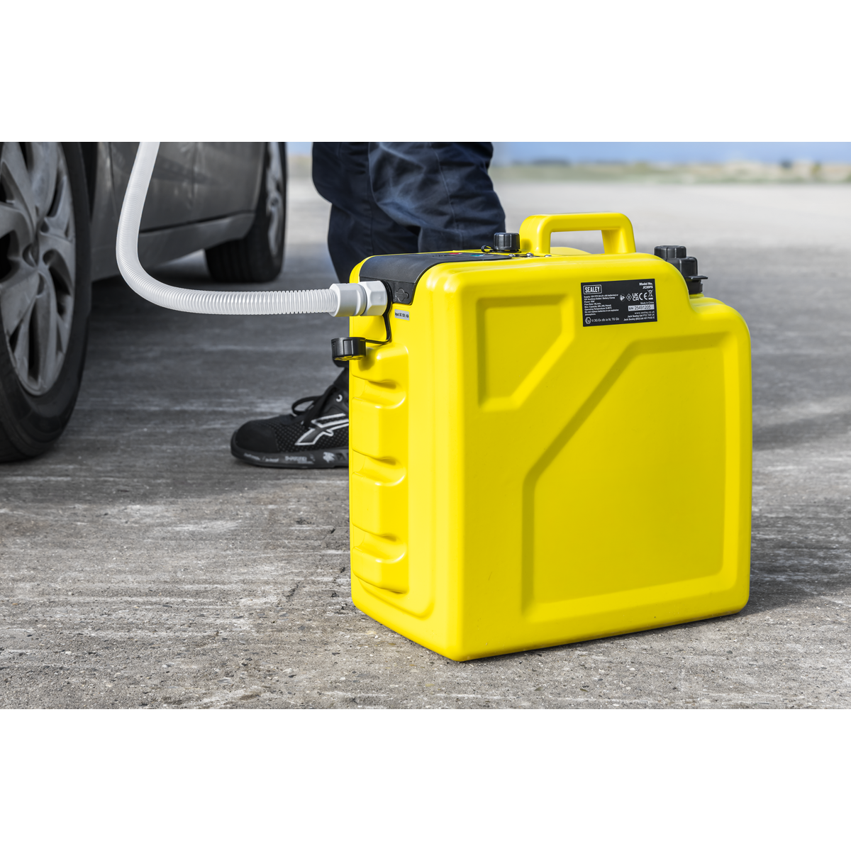 Sealey JC20FS Multi-Powered Portable Fuelling Station 20L
