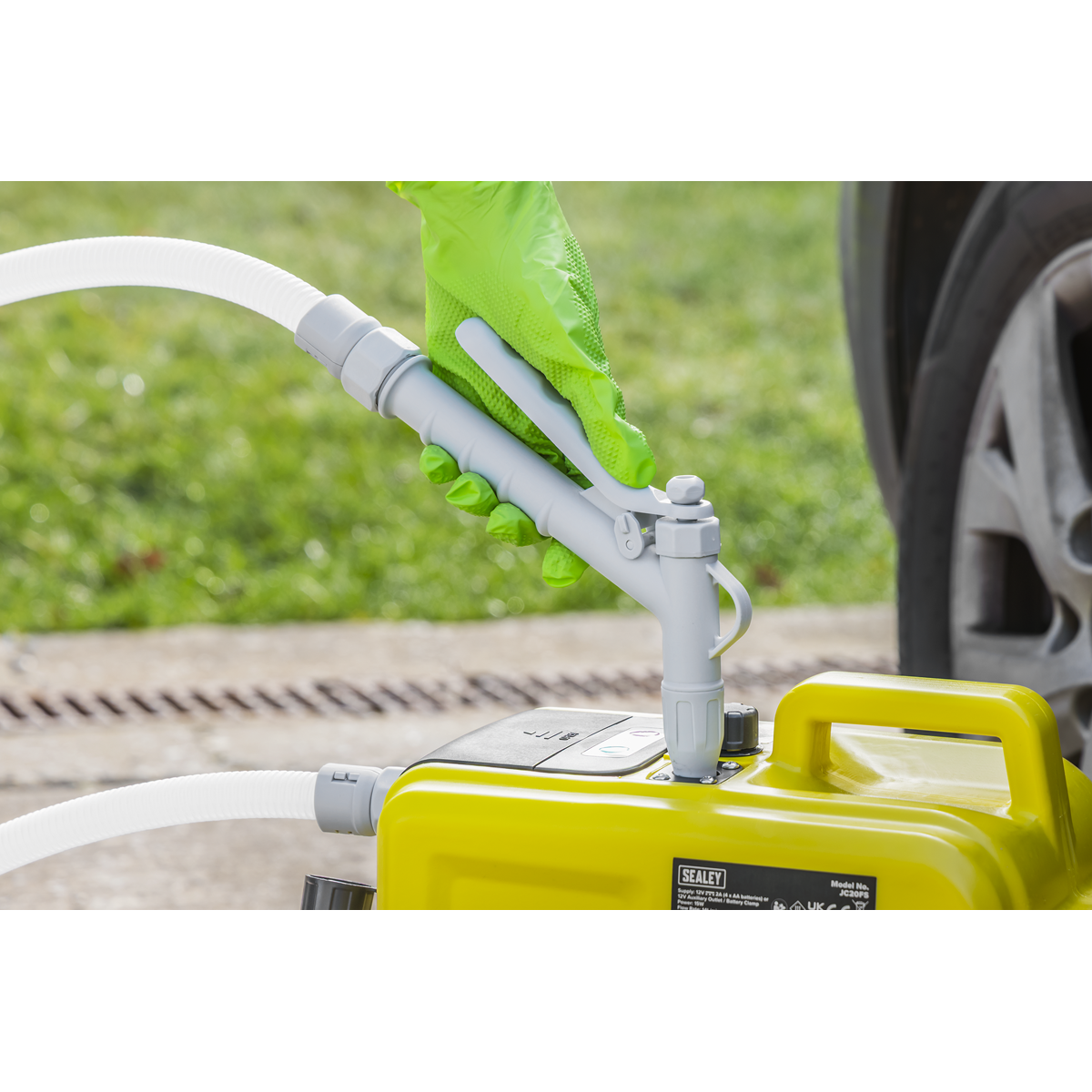 Sealey JC20FS Multi-Powered Portable Fuelling Station 20L