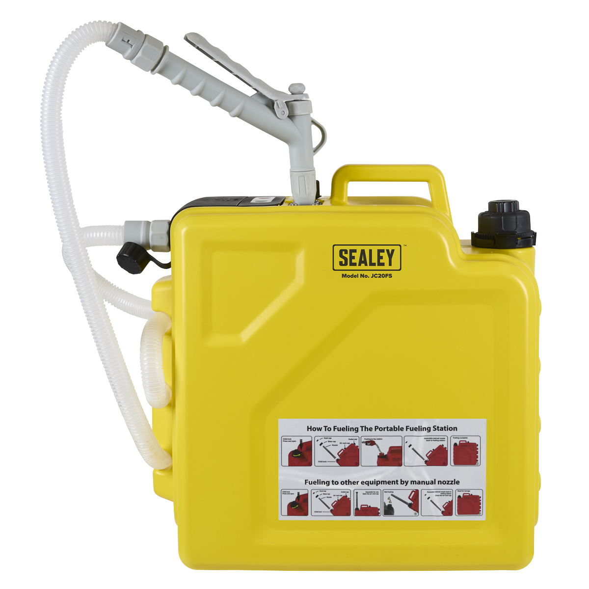 Sealey JC20FS Multi-Powered Portable Fuelling Station 20L