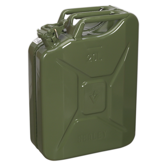 Sealey JC20G Jerry Can 20L - Green