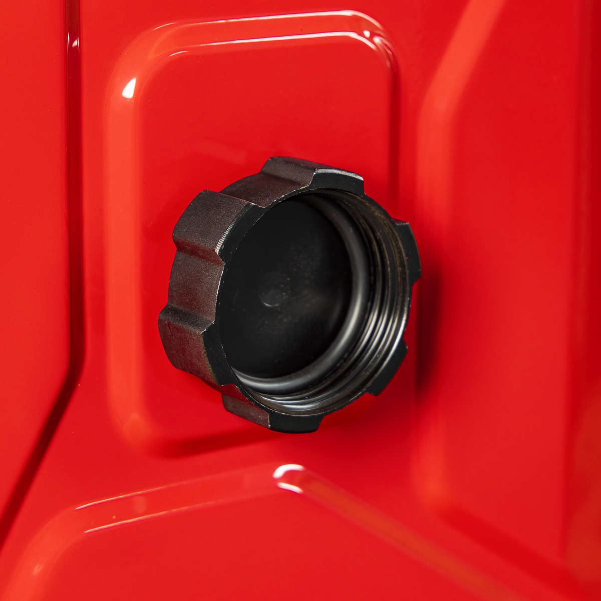 Sealey JC20SCR Screw Cap Metal Jerry Can 20L - Red