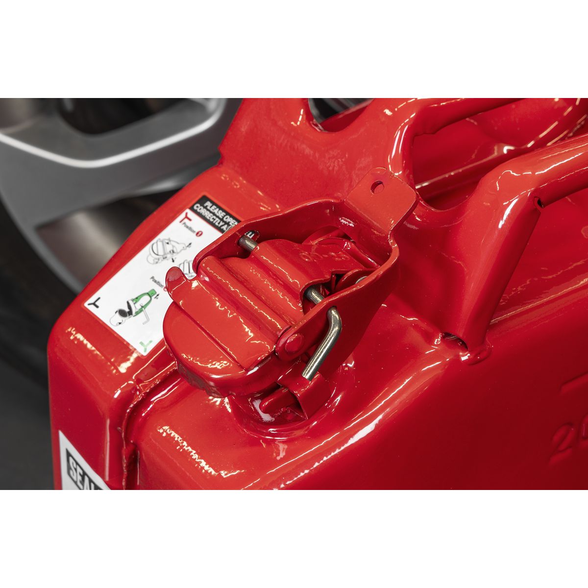 Sealey JC20 Jerry Can 20L - Red