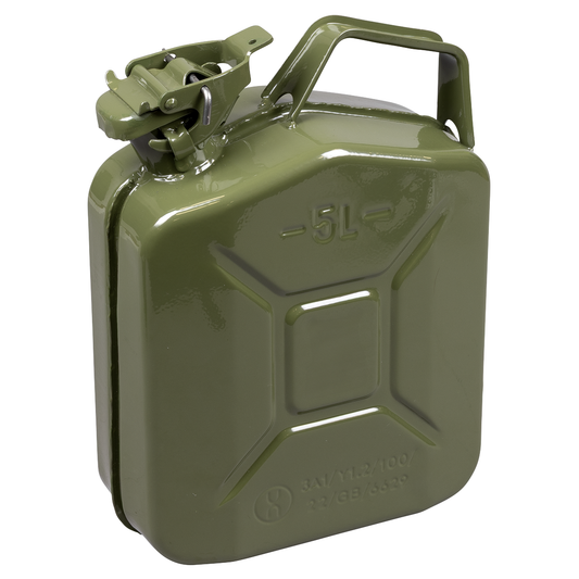 Sealey JC5MG Jerry Can 5L - Green