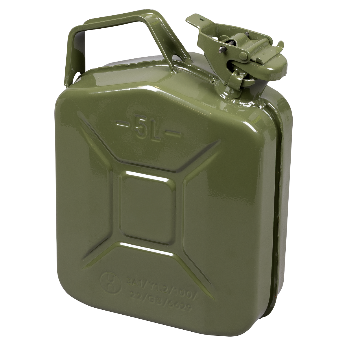 Sealey JC5MG Jerry Can 5L - Green