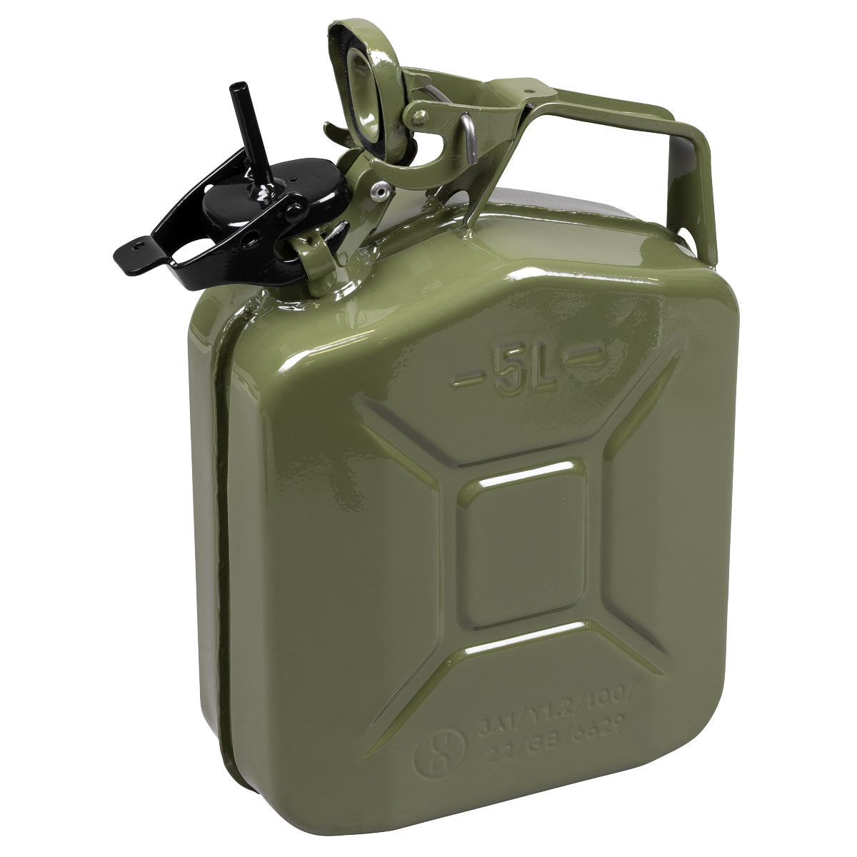 Sealey JC5MG Jerry Can 5L - Green