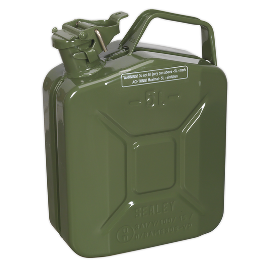 Sealey JC5MG Jerry Can 5L - Green