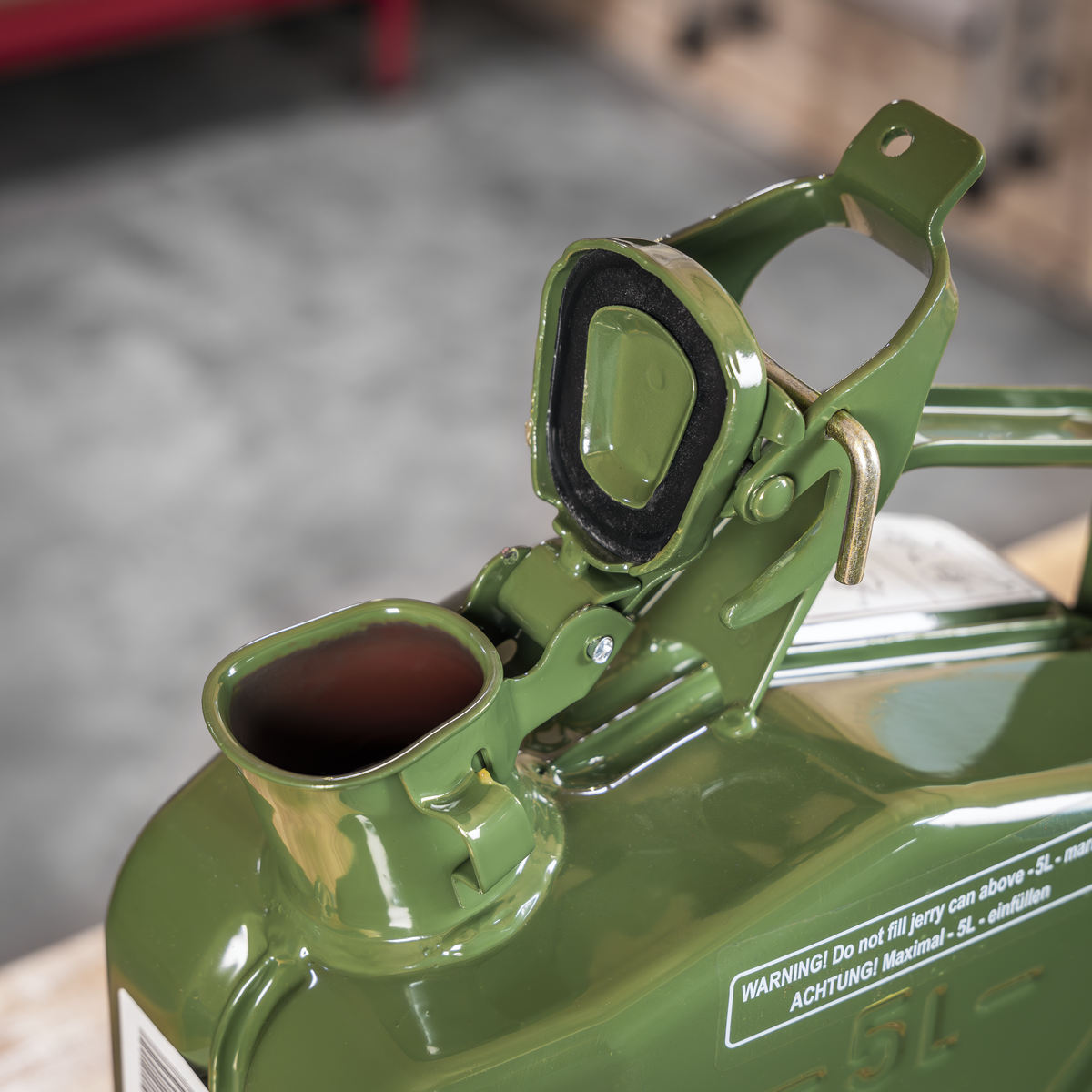 Sealey JC5MG Jerry Can 5L - Green