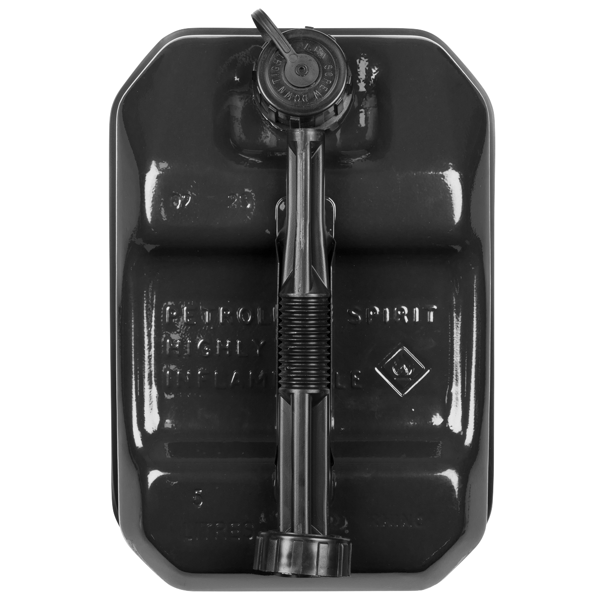 Sealey JC5RB Jerry Can 5L - Black
