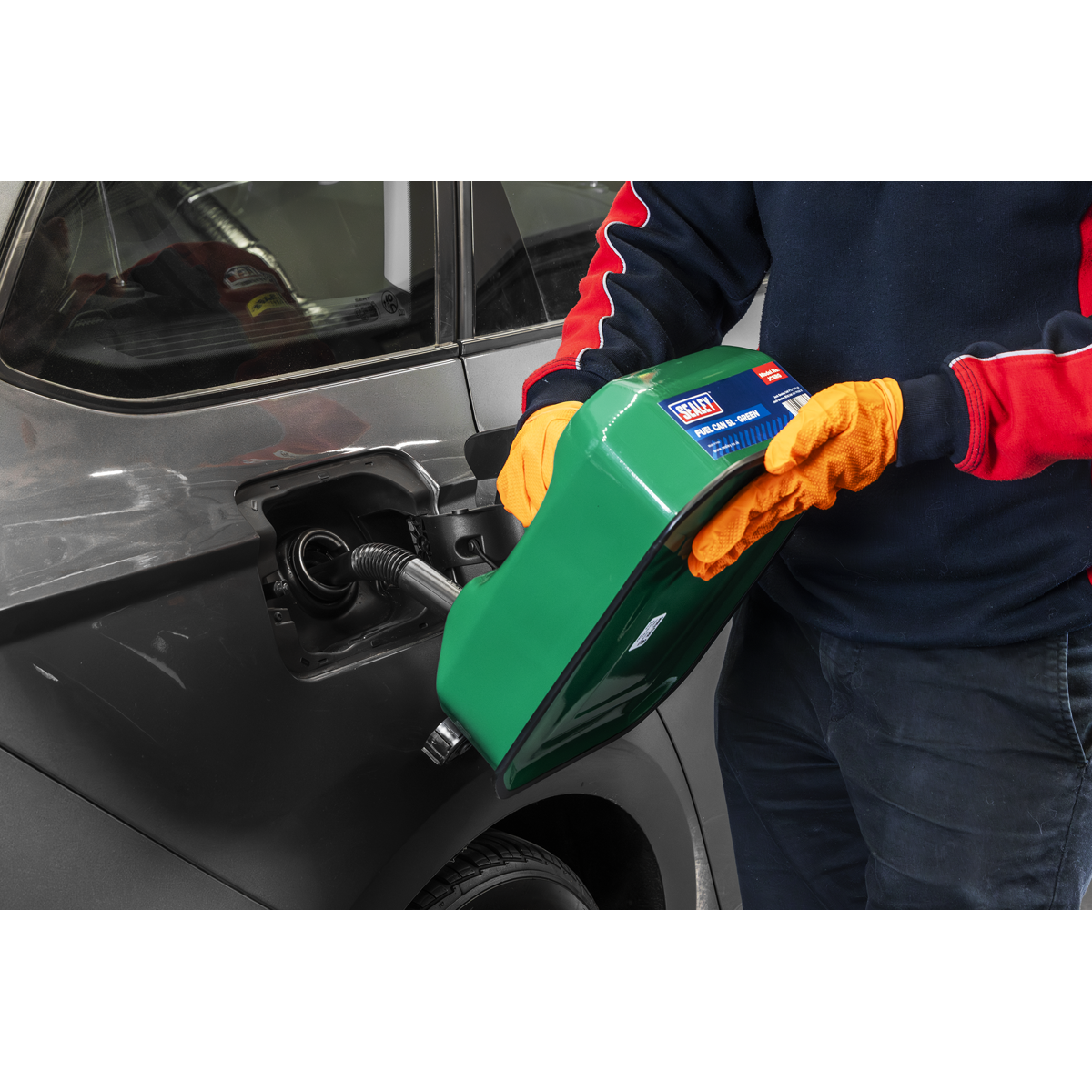 Sealey JC5RG Jerry Can 5L - Green