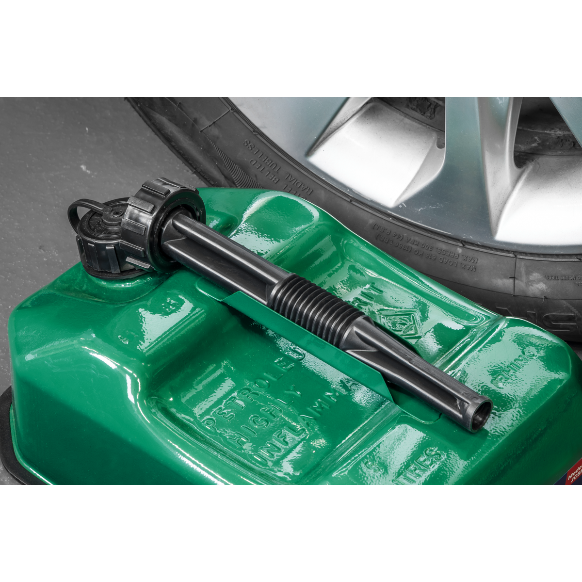 Sealey JC5RG Jerry Can 5L - Green