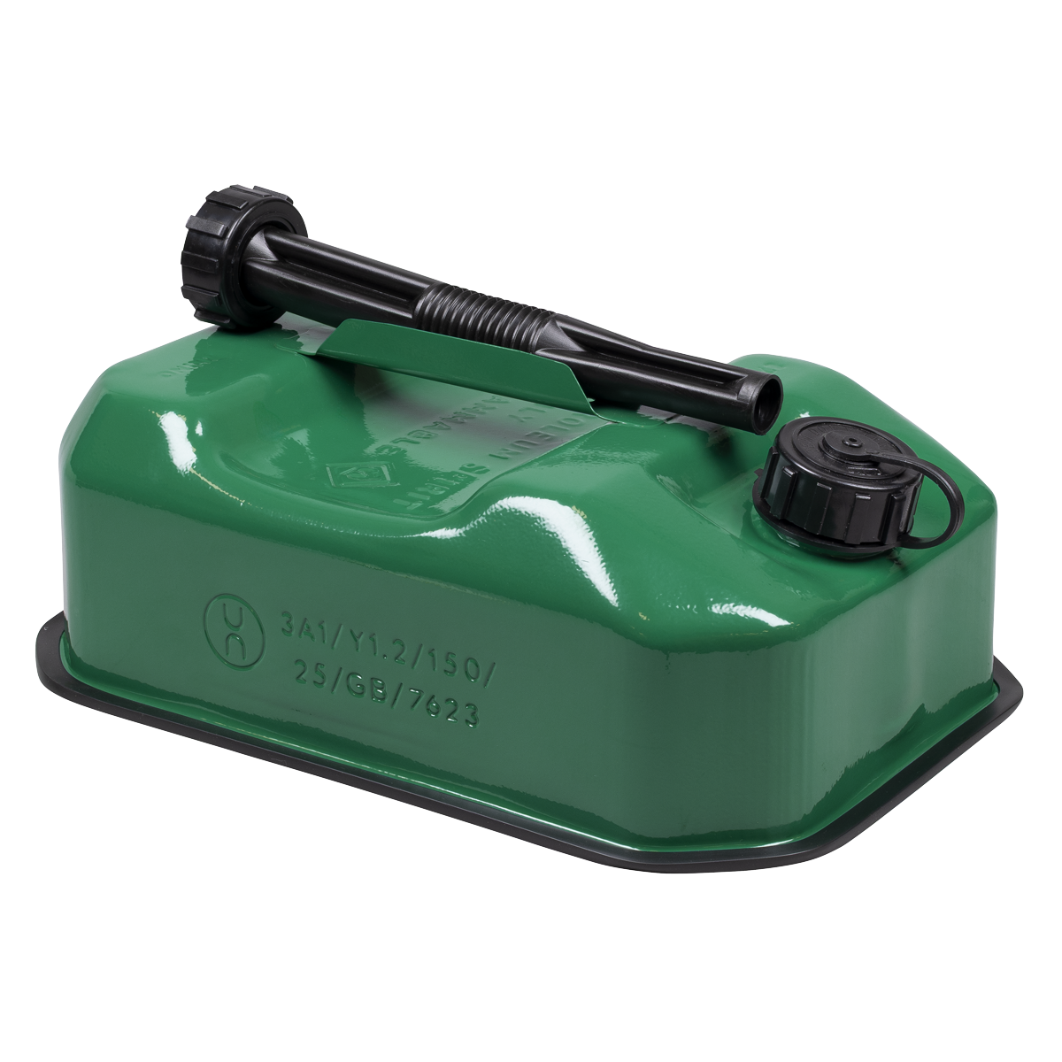 Sealey JC5RG Jerry Can 5L - Green