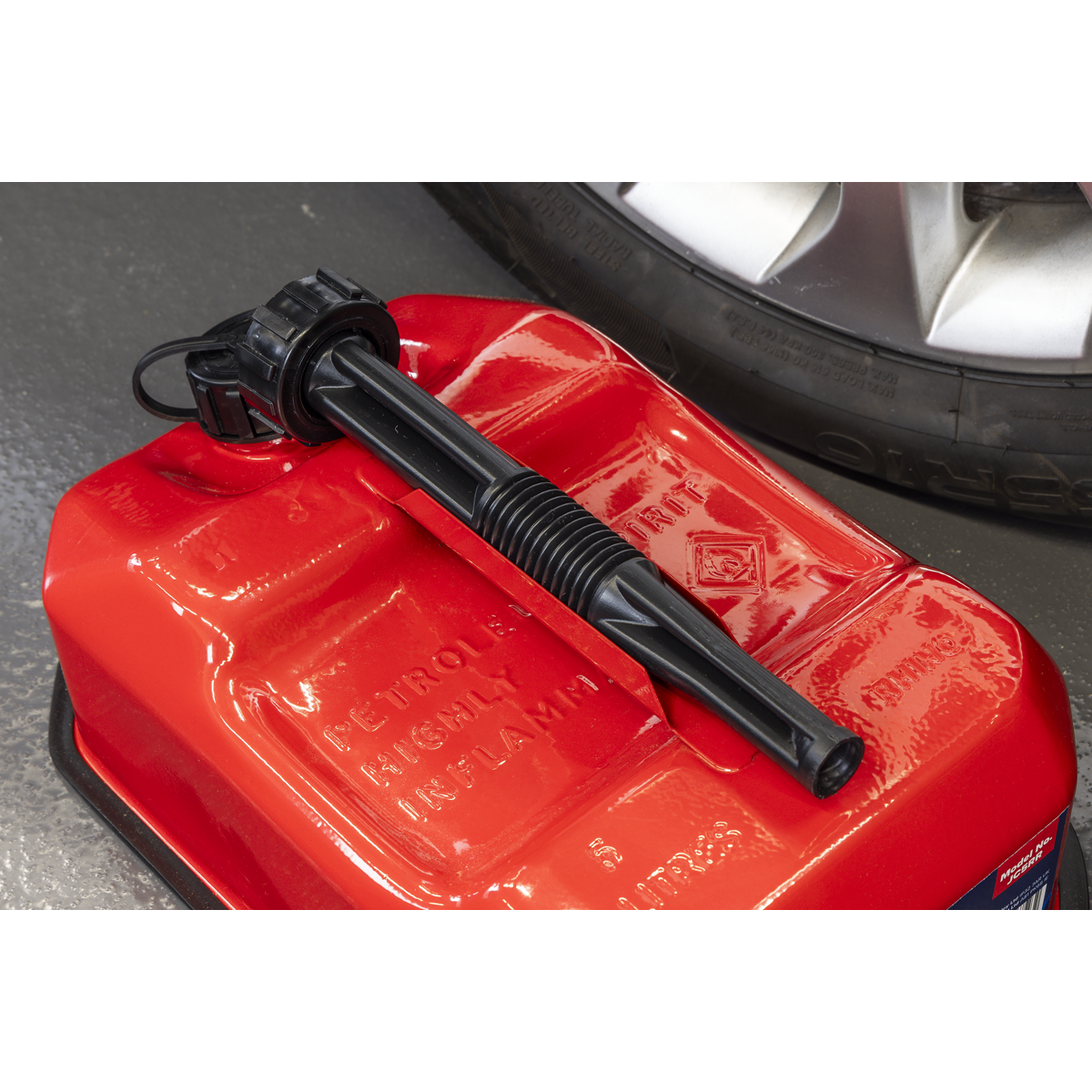 Sealey JC5RR Jerry Can 5L - Red