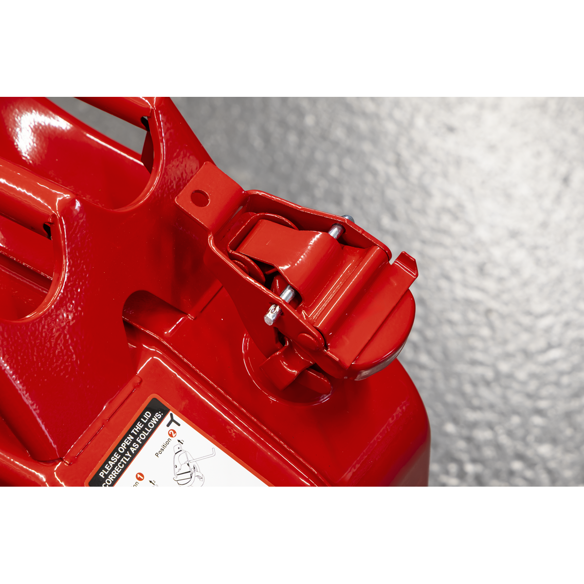 Sealey JCY20R Jerry Can 20L - Red