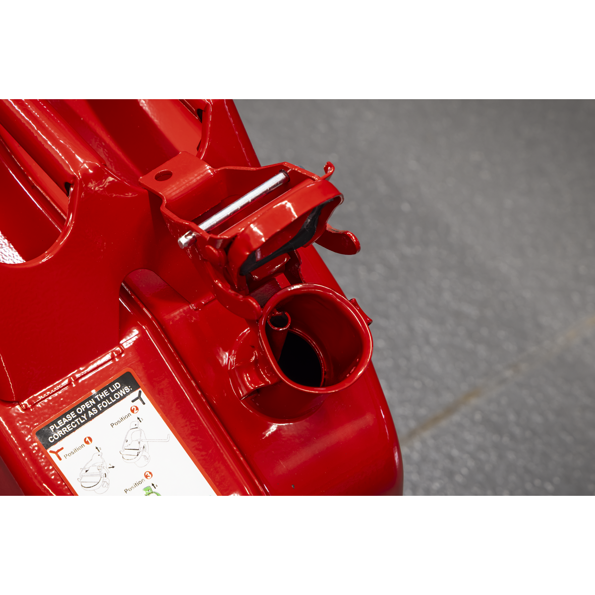 Sealey JCY20R Jerry Can 20L - Red