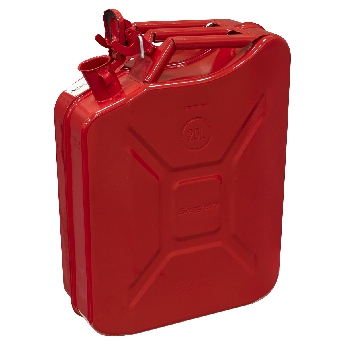 Sealey JCY20R Jerry Can 20L - Red