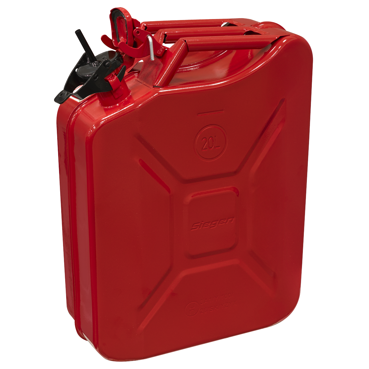 Sealey JCY20R Jerry Can 20L - Red
