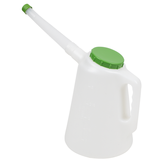 Sealey JDL3G Oil Container with Green Lid & Flexible Spout 3L