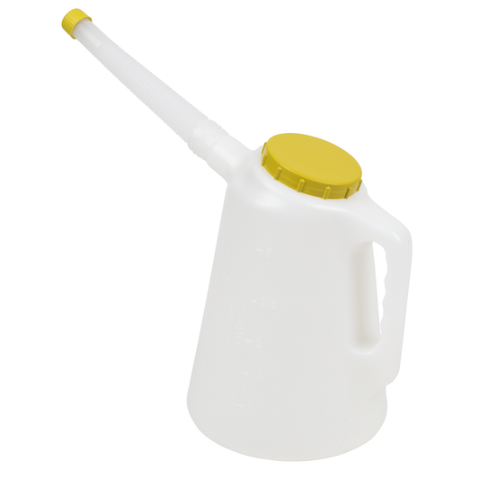 Sealey JDL3L Oil Container with Lime Lid & Flexible Spout 3L