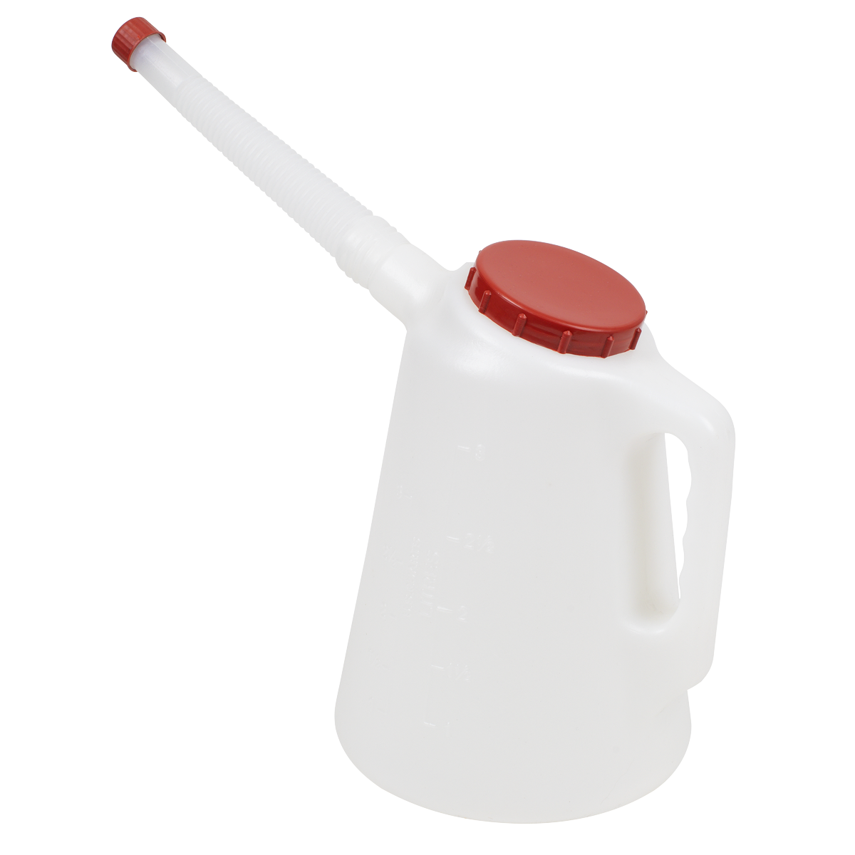 Sealey JDL3R Oil Container with Red Lid & Flexible Spout 3L