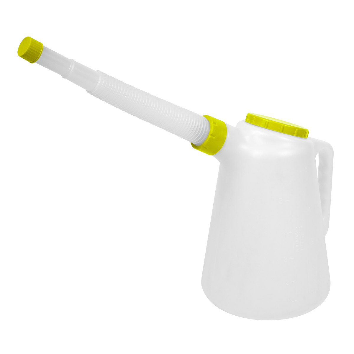 Sealey JDL5L Oil Container with Flexible Spout 5L - Lime Lid