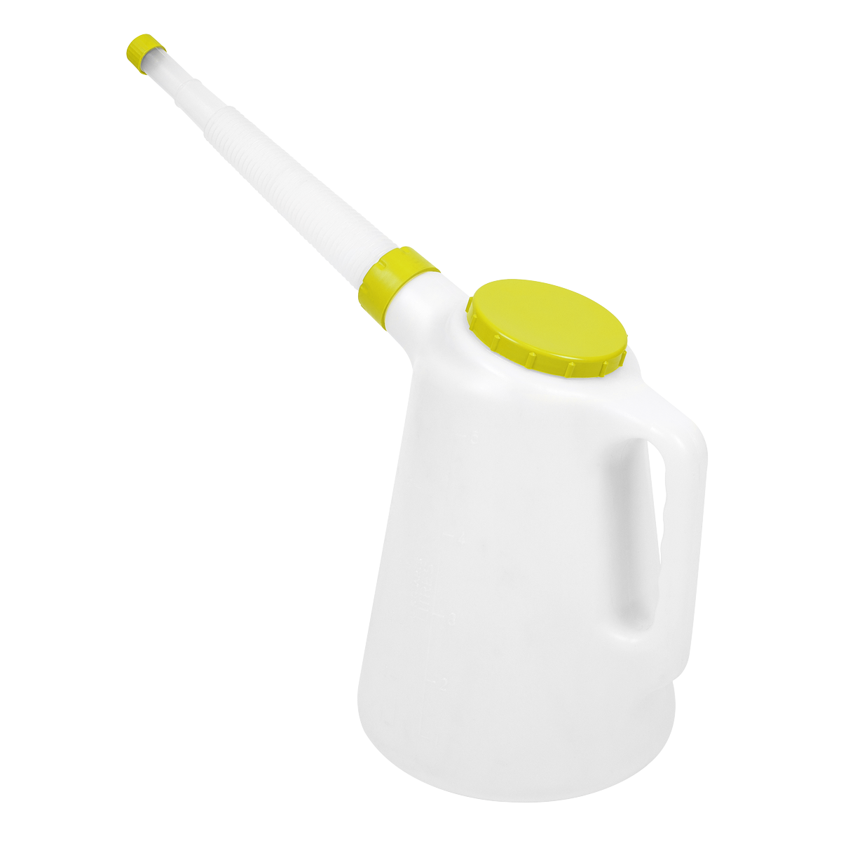 Sealey JDL5L Oil Container with Flexible Spout 5L - Lime Lid