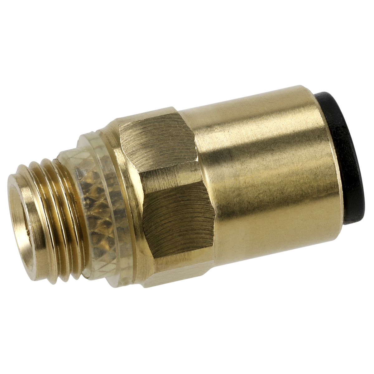 John Guest JGBC618 John Guest® Brass SuperThread Straight Adaptor 6mm x 1/8"BSP - Pack of 2
