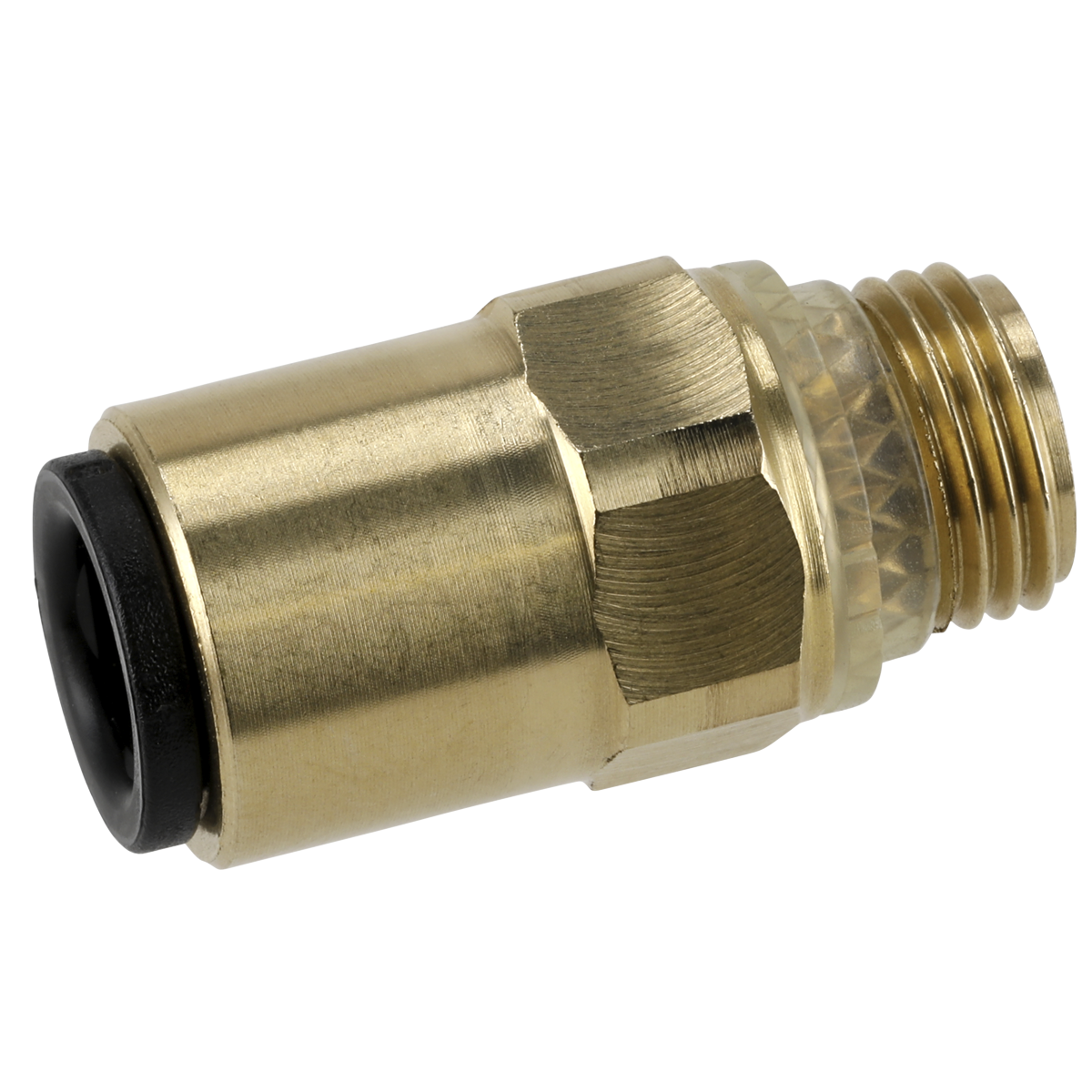 John Guest JGBC618 John Guest® Brass SuperThread Straight Adaptor 6mm x 1/8"BSP - Pack of 2