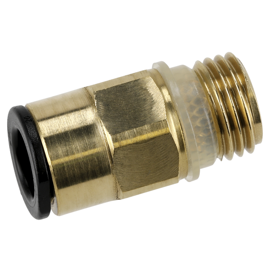 John Guest JGBC814 John Guest® Brass SuperThread Straight Adaptor 8mm x 1/4"BSP - Pack of 2