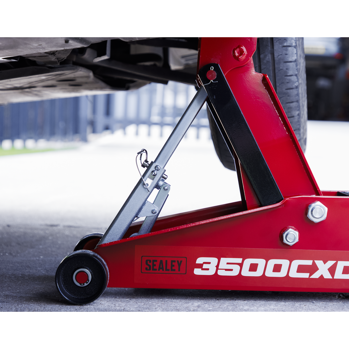 Sealey JLB3 Safety Support Brace for Hydraulic Floor Jacks 3 Tonne