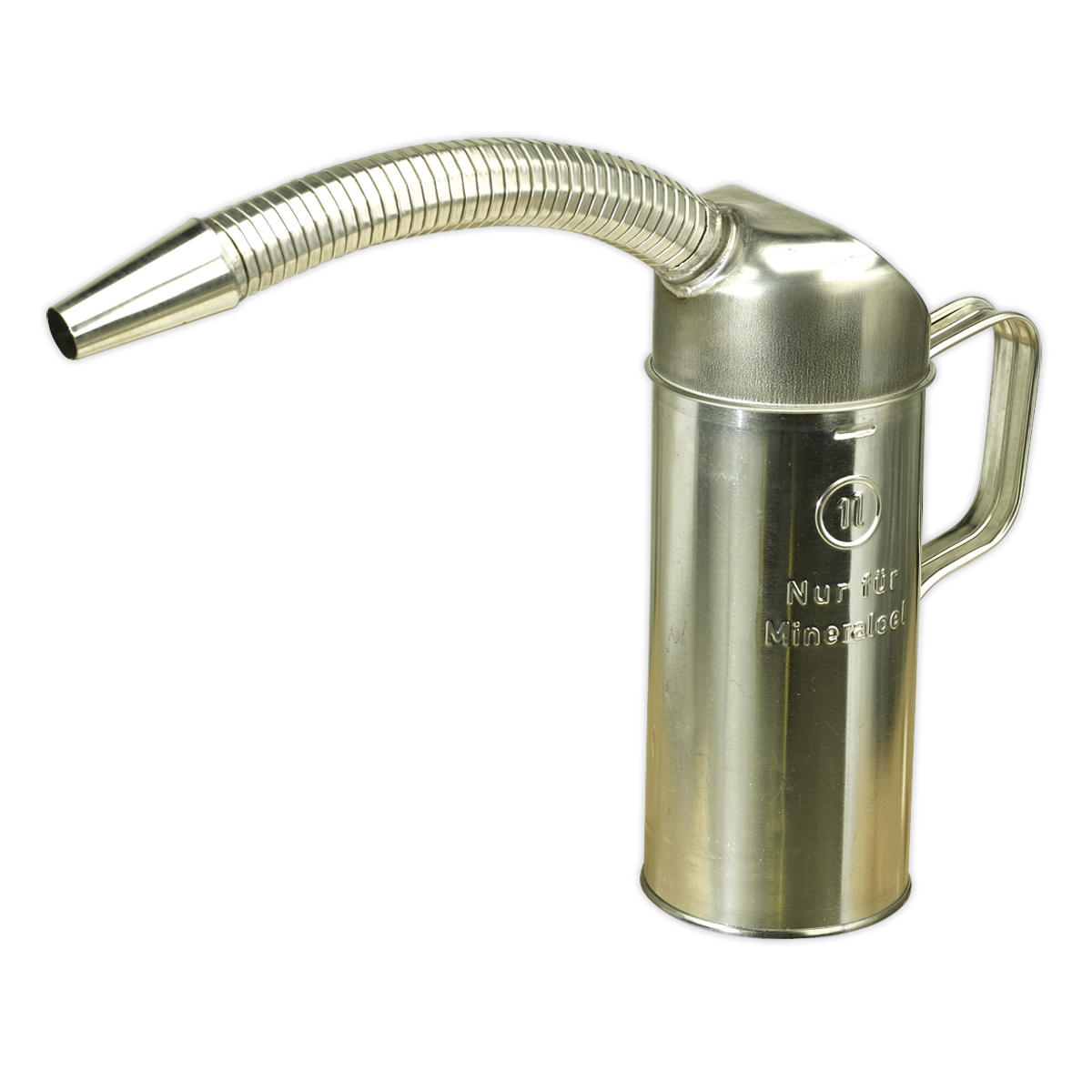 Sealey JM1F Metal Measuring Jug with Flexible Spout 1L