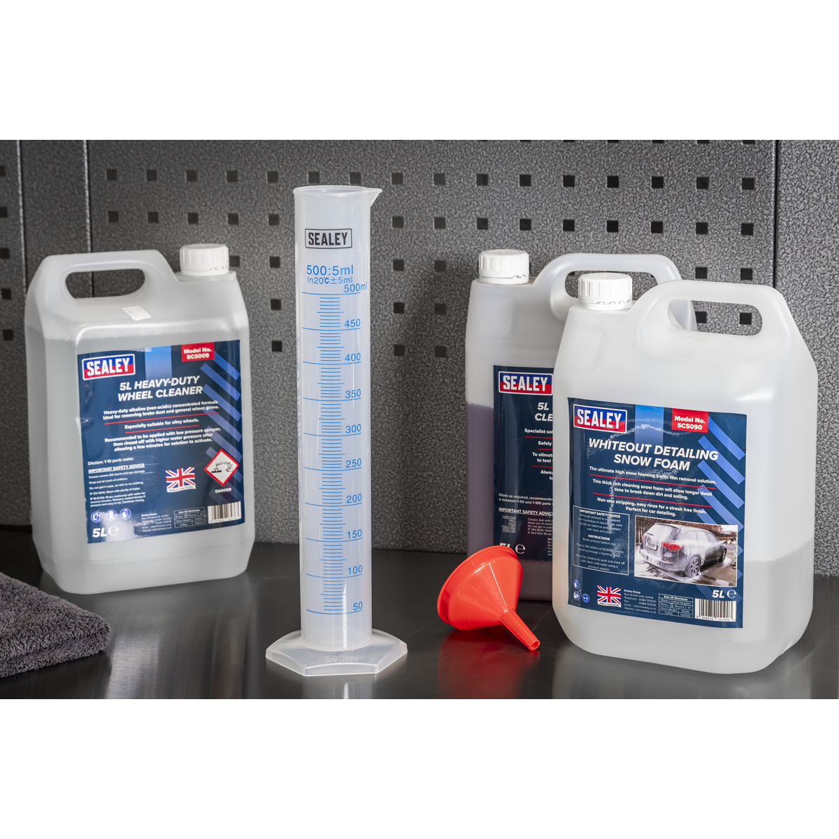 Sealey JMC50 Graduated Measuring Cylinder 500ml
