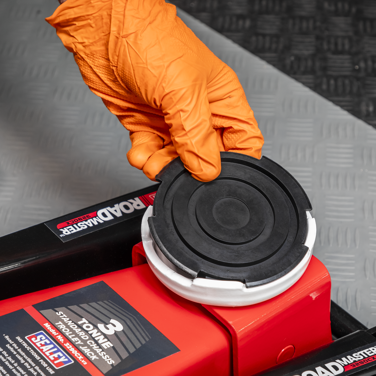 Sealey JP30 Safety Rubber Jack Pad - Type B