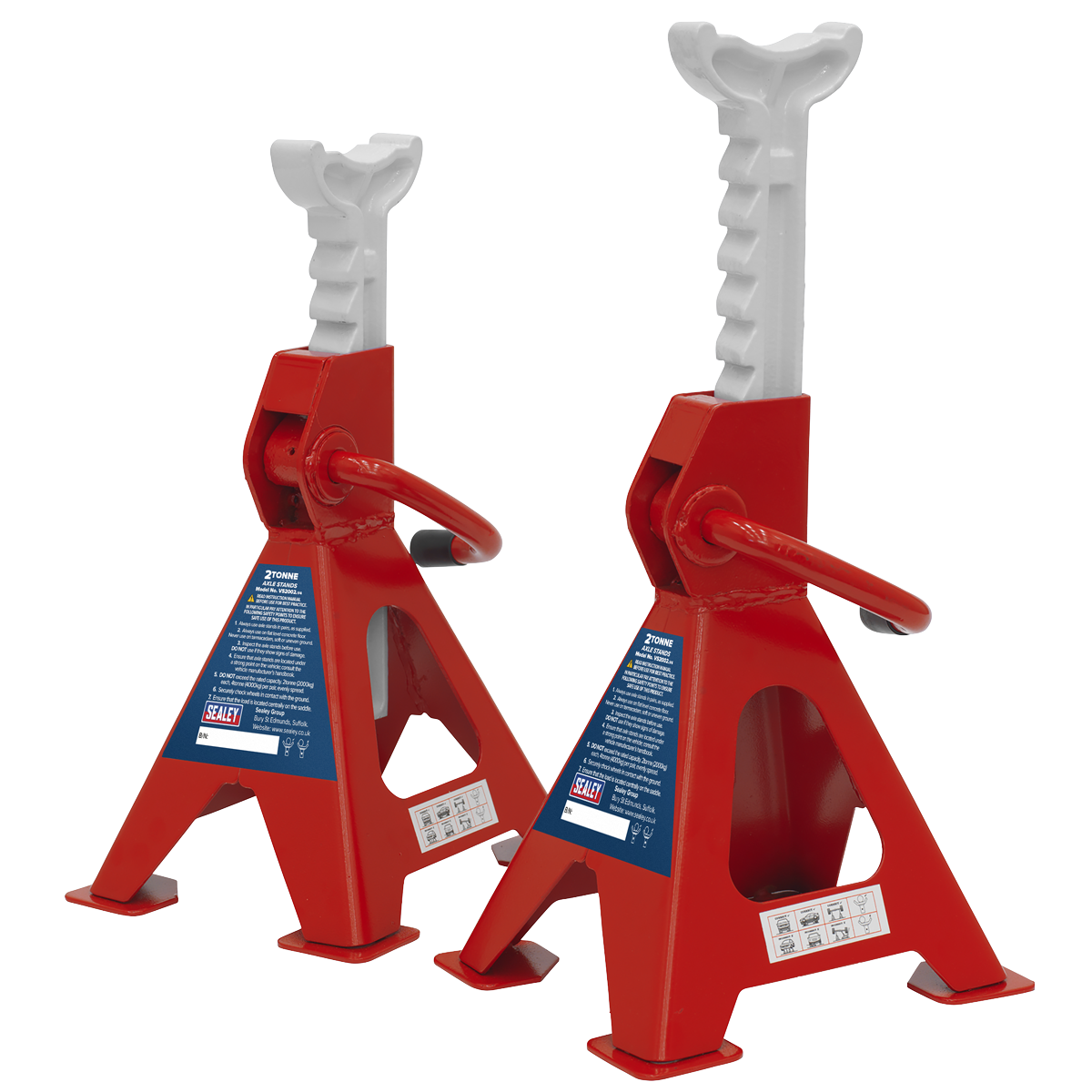 Sealey JS1COMBO1 Low Profile Jack Stand Deal