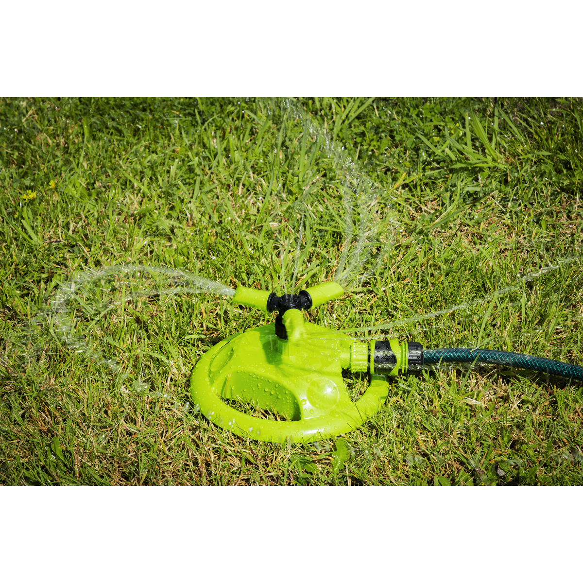 Sealey JS2023 Adjustable Rotating Garden Sprinkler 3-Arm